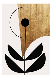 Plakat, Obraz Kubistika - Nara nero, (40 x 60 cm)