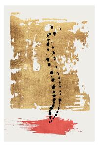 Plakat, Obraz Kubistika - Drip drop, (40 x 60 cm)