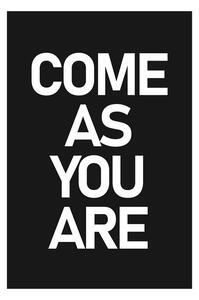 Plakat, Obraz Finlay Noa - Come as you are black