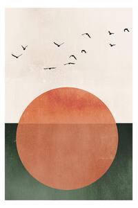 Plakat, Obraz Kubistika - Rising, (40 x 60 cm)