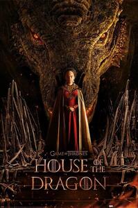Plakat, Obraz House of the Dragon - Dragon Throne