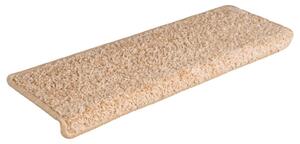 Maty na schody 15 szt. 65x21x4 cm, złota, prostokątna krawędź
