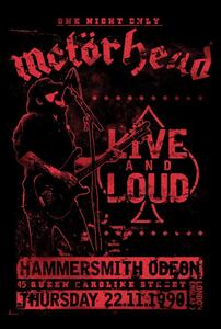 Plakat, Obraz Motorhead - Live and Loud, (61 x 91.5 cm)