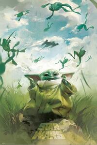 Plakat, Obraz Star Wars - Grogu Training, (61 x 91.5 cm)