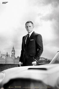 Plakat, Obraz James Bond 007 - skyfall bond DB5, (61 x 91.5 cm)