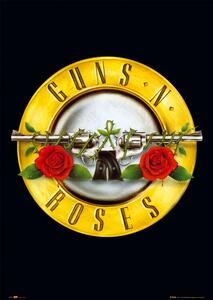 Plakat, Obraz Guns'n'Roses - logo, (61 x 91.5 cm)