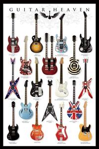 Plakat, Obraz Guitar heaven
