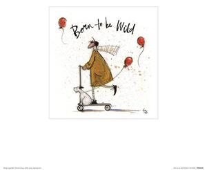 Druk artystyczny Sam Toft - Born to be Wild