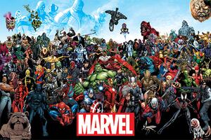 Plakat, Obraz Marvel - Universe, (91.5 x 61 cm)