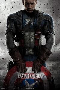 Plakat, Obraz Marvel - Captain America, (61 x 91.5 cm)
