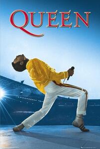 Plakat, Obraz Queen - Live At Wembley, (61 x 91.5 cm)