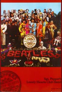 Plakat, Obraz Beatles - sgt pepper, (61 x 91.5 cm)