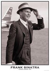 Plakat, Obraz Frank Sinatra - London Airport 1961, (59.4 x 84 cm)