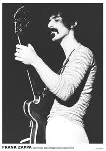 Plakat, Obraz Frank Zappa - Amsterdam 70, (59.4 x 84 cm)