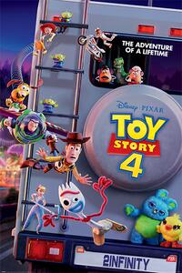Plakat, Obraz Toy Story 4 - Adventure Of A Lifetime, (61 x 91.5 cm)