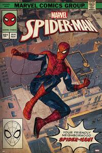 Plakat, Obraz Spider-Man - Comic Front, (61 x 91.5 cm)