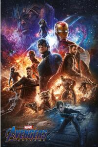 Plakat, Obraz Avengers Endgame - From The Ashes
