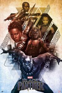 Plakat, Obraz Marvel - Black Panther, (61 x 91.5 cm)