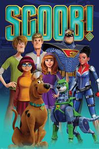 Plakat, Obraz Scoob - Scooby Gang and Falcon Force, (61 x 91.5 cm)