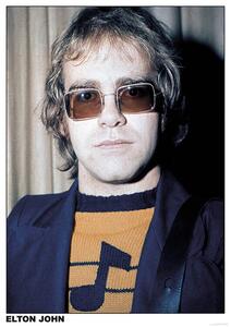 Plakat, Obraz Elton John - London, (59.4 x 84.1 cm)