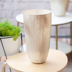 Wazon EUROFIRANY Cardo 408269 20 x 37 cm Kremowy