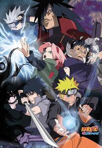 Plakat, Obraz Naruto Shippuden - Group Ninja War, (61 x 91.5 cm)