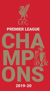 Plakat, Obraz Liverpool Fc - Champions 2019 20 Logo, (61 x 91.5 cm)