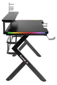 Biurko gamingowe HUZARO Hero 5.0 RGB Czarny