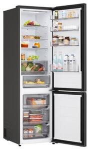 Lodówka LG AI GBBSJ20EEP No Frost 203cm Czarna