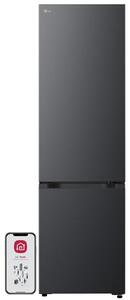 Lodówka LG AI GBBSJ20EEP No Frost 203cm Czarna