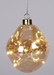 Bombka CHRISTMAS DECORATION Kropla 10 cm Złoty