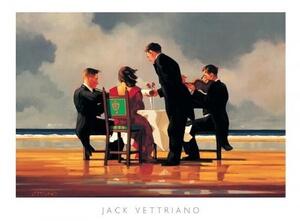 Druk artystyczny Elegy for a Dead Admiral 1994, Jack Vettriano, (80 x 60 cm)