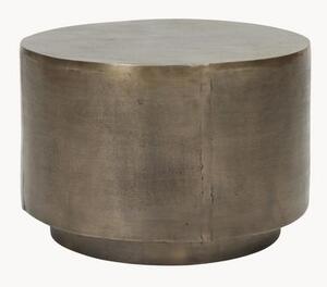 Okrągły stolik pomocniczy z metalu z efektem postarzania Rota