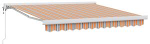 Markiza Wielokolorowe 300 x 250 x 165 cm Poliester i aluminium