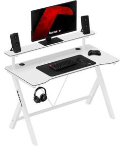 Biurko gamingowe HUZARO Hero 1.9 Biały
