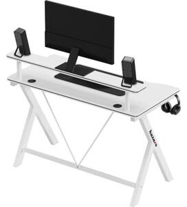 Biurko gamingowe HUZARO Hero 1.9 Biały