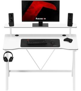Biurko gamingowe HUZARO Hero 1.9 Biały