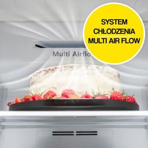 Lodówka HISENSE RQ758N4SBFE MD Side by Side No Frost 178.5 Czarna Wi-Fi ConnectLife My Fresh Choice Metal Cooling