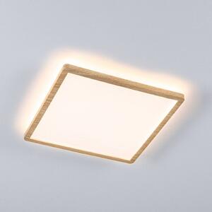 Paulmann Lampa sufitowa Atria Shine, jasne drewno, biuro, tworzywo sztuczne, nowoczesny