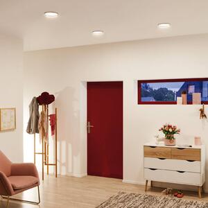 Paulmann Panel do zabudowy LED Cover-it, średnica 17 cm, 880 lm, 3000 K, biały Cover-it, biały / opal, przedpokój, tworzywo sztuczne, nowoczesny