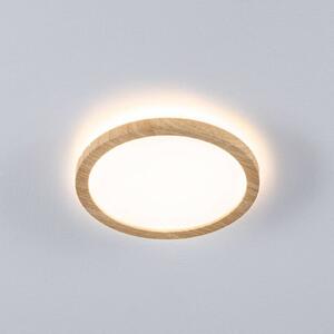 Paulmann Lampa sufitowa Atria Shine, jasne drewno, biuro, tworzywo sztuczne, nowoczesny
