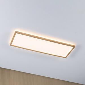 Paulmann Lampa sufitowa Atria Shine, jasne drewno, biuro, tworzywo sztuczne, nowoczesny