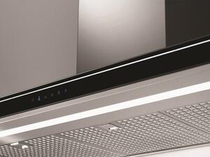 Okap FALMEC Luce 90 Inox/czarne szkÅo