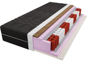 MATZZZ Materac kieszeniowy lateksowy + kokos 70x200 SIMON NOIR
