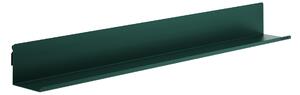 Półka wisząca metalowa butelkowa zieleń, 1200 mm: JOANNE Modern