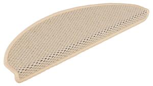 Maty na schody samoprzylepne sizal-look 30 szt. 65x21x4 cm