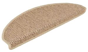 Maty na schody samoprzylepne sizal-look 30 szt. 65x21x4 cm