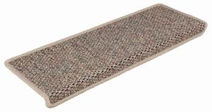 Maty na schody samoprzylepne sizal-look 30 szt. 65x21x4 cm