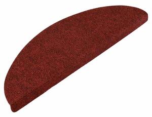 Maty na schody samoprzylepne 30 szt. Czerwone 56x17x3 cm