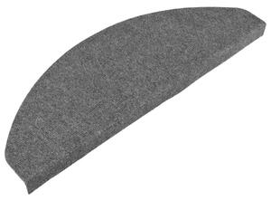 Maty na schody samoprzylepne 20 szt. Szare 65x22,5x3,5 cm